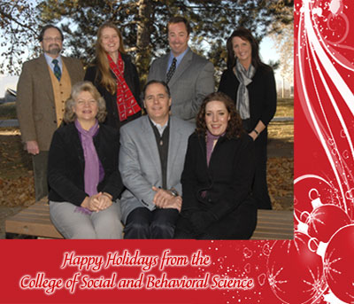 Happy Holidays from the College of Social and Behavioral Science